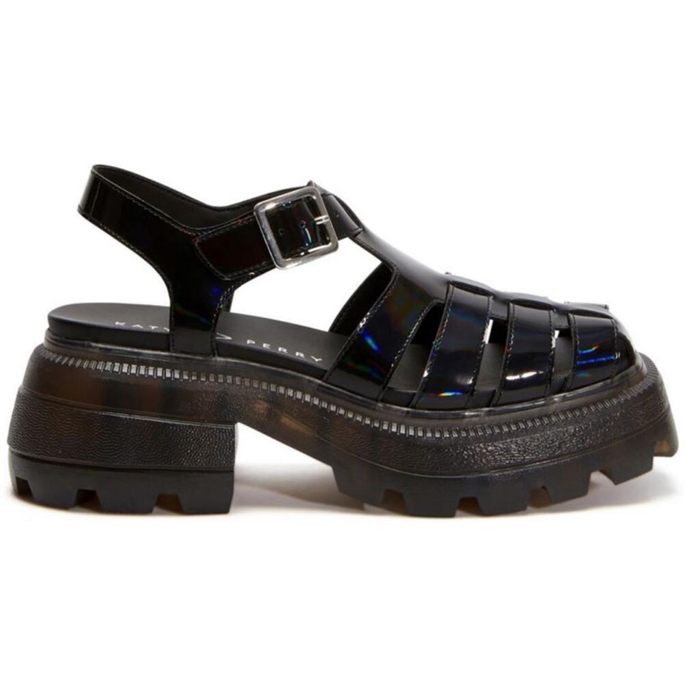 Katy Perry Collections Black Platform Sandals